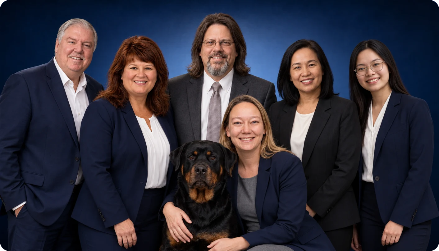 The WildPipe team together: Brandi Riddle, Crystal Veca, Jim Johnson, Joseph Veca, Candace Saga and Arabella Saga